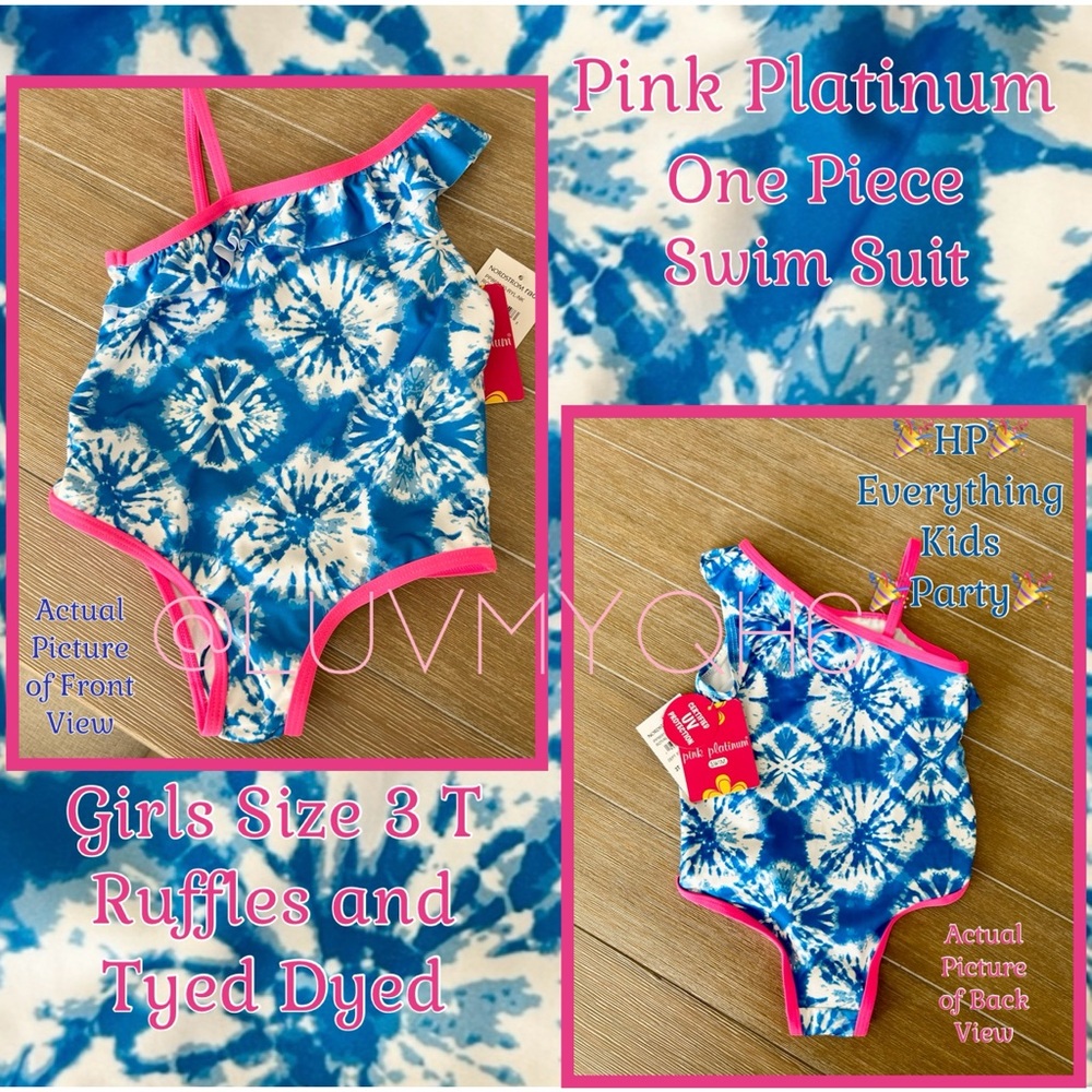 Pink Platinum One Piece Swimsuit🎉HP🎉